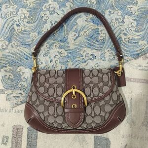 Coach Vintage C-Pattern Jacquard Underarm Bag